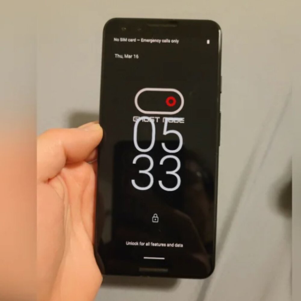 Ghost Phone 1 (dumb phone in body of a Google Pixel)